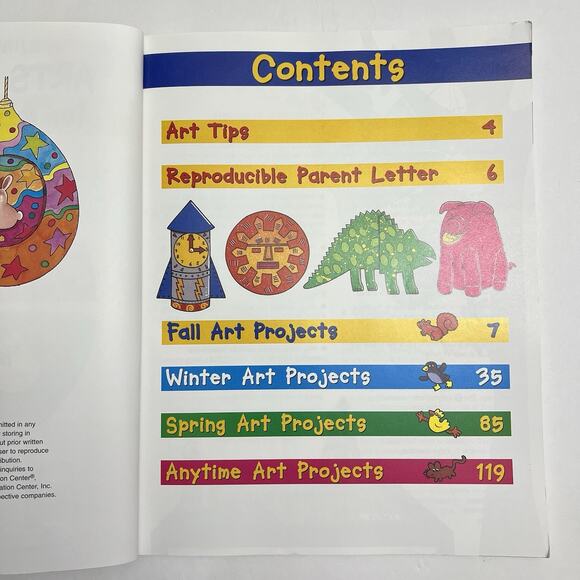 Arts and Crafts for All Seasons The Mailbox Books Staff Paperback Grades 1 to 3 - Picture 4 of 10